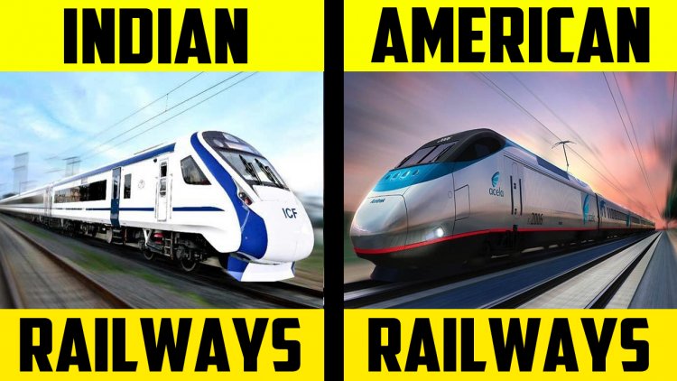 Indian Railways vs American Railways