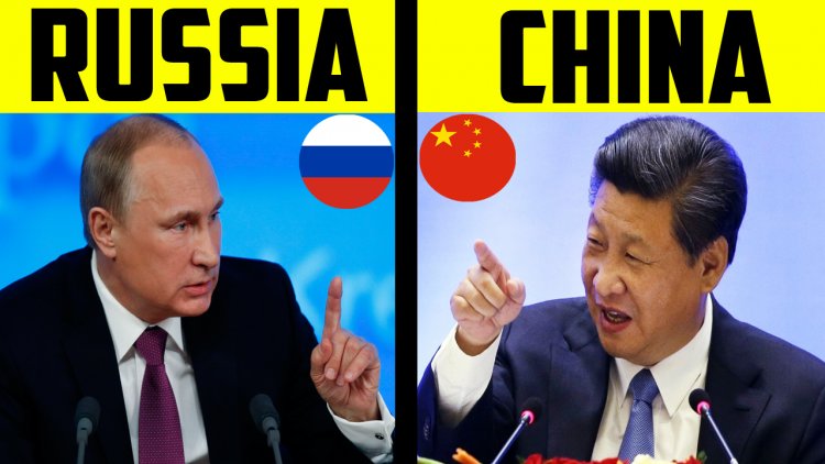 Russia VS China Country Comparison in Hindi