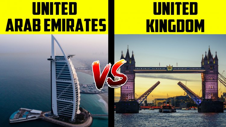 United Arab Emirates VS United Kingdom Country Comparison in Hindi