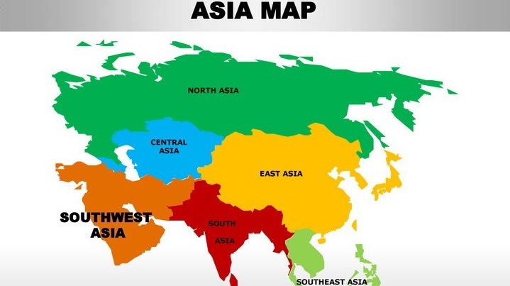 Top 50 Asian Countries Economy Size comparison