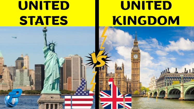 United States vs United Kingdom Country Comparison in Hindi