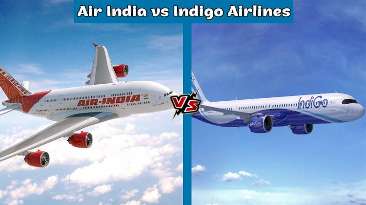 Air India vs Indigo Airlines Comparison in Hindi