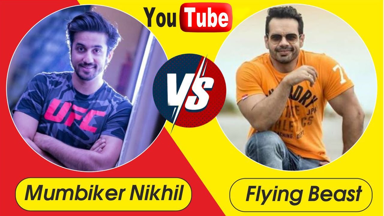 Mumbiker Nikhil VS Flying Beast Comparison in Hindi