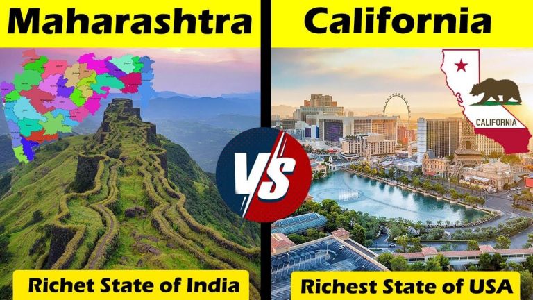 Maharashtra VS California State Comparison