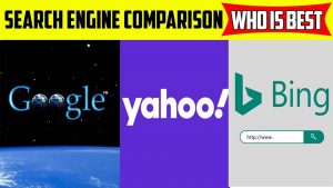 Google VS Bing VS Yahoo Comparison in Hindi