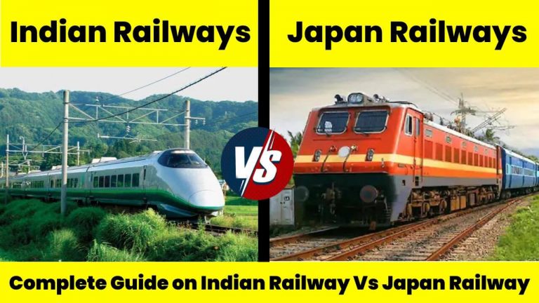 Indian Railways VS Japanese Railways Comparison in Hindi