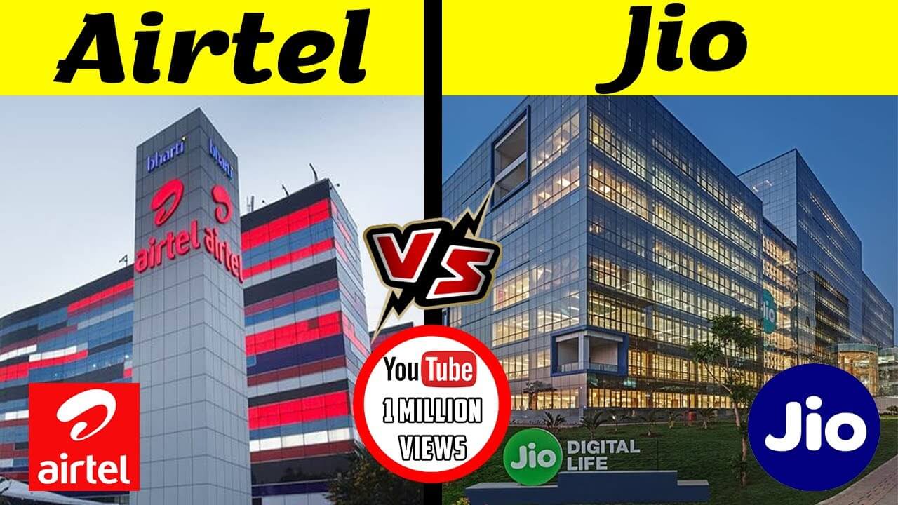 Airtel VS Jio Comparison in Hindi