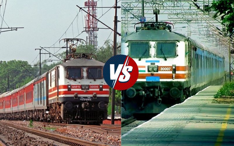 Speed of Shatabdi vs Rajdhani Express