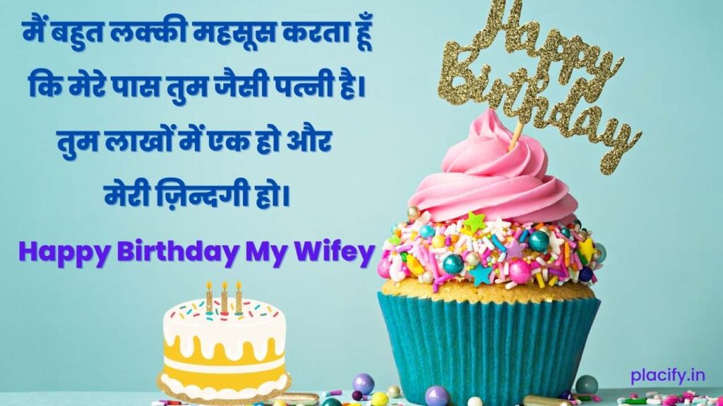 Wife birthday Status in Hindi